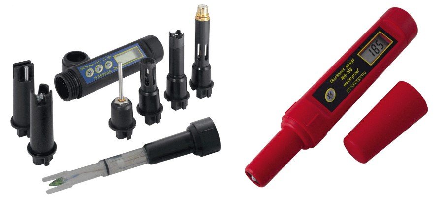 Mõõteriistad, pH-meetrid, juhtivusmõõturid, hapnikumõõtjad, paksusmõõturid, termomeetrid 02